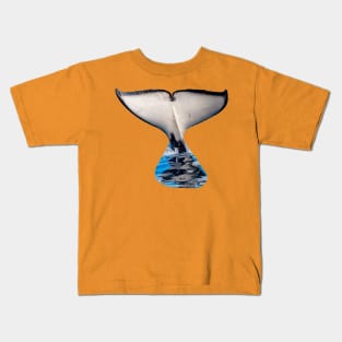 Orca Tail flute Kids T-Shirt